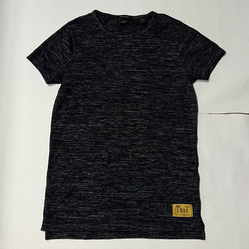 Scotch & Soda Long Dark Blue Summer T-Shirt